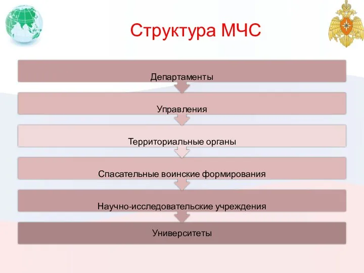 Структура МЧС