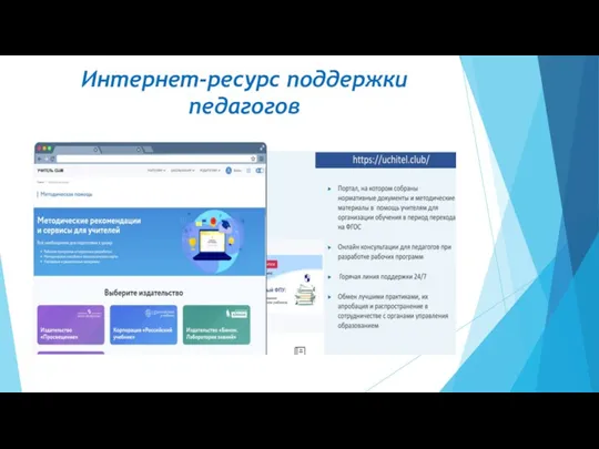 Интернет-ресурс поддержки педагогов