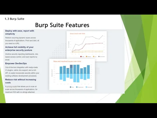 1.3 Burp Suite Burp Suite Features