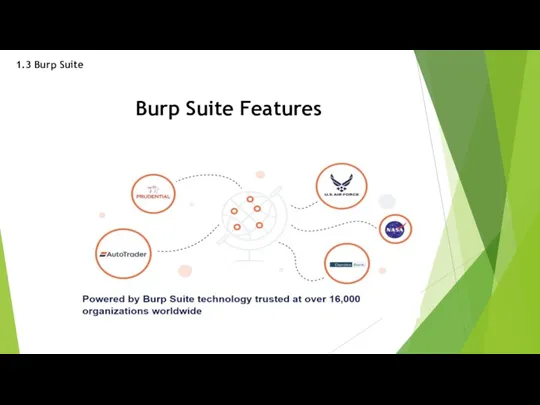 Burp Suite Features 1.3 Burp Suite