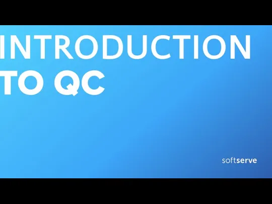 Introduction to QC
