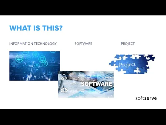 WHAT IS THIS? INFORMATION TECHNOLOGY SOFTWARE PROJECT