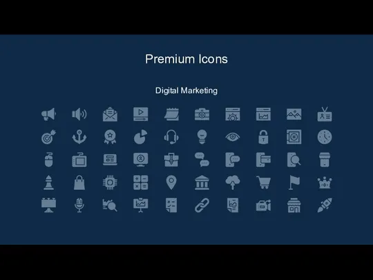 Digital Marketing Premium Icons