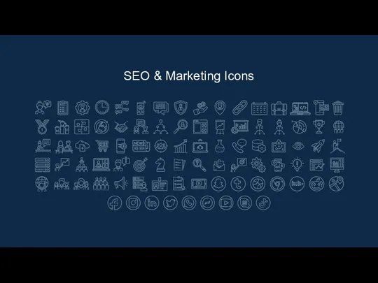 SEO & Marketing Icons