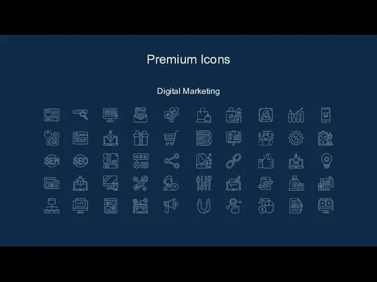 Digital Marketing Premium Icons