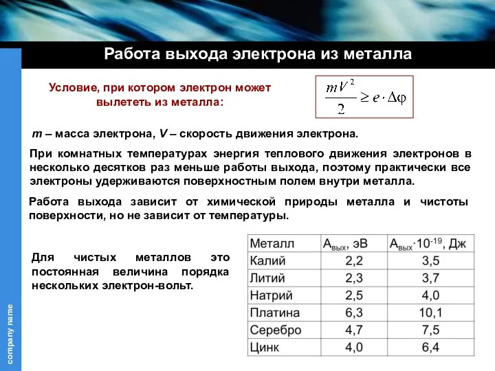 m – масса электрона, V – скорость движения электрона. При