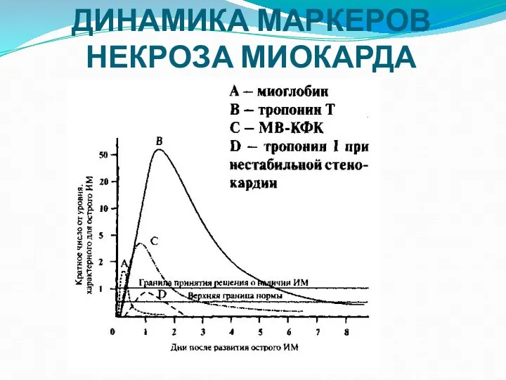 ДИНАМИКА МАРКЕРОВ НЕКРОЗА МИОКАРДА