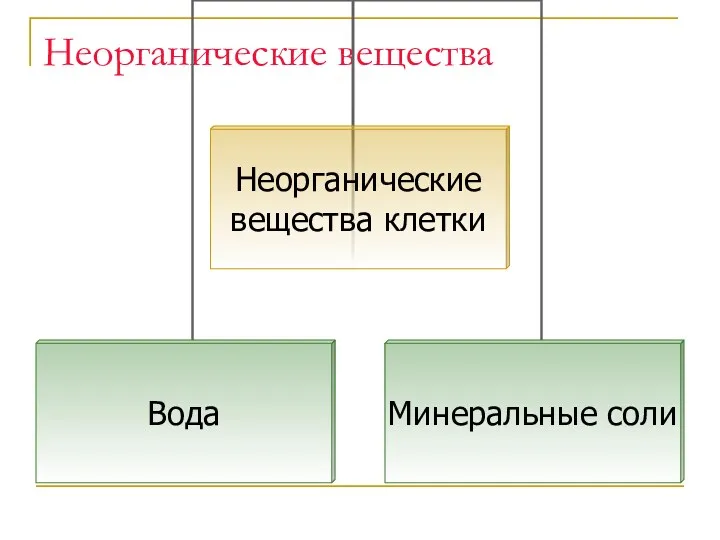 Неорганические вещества