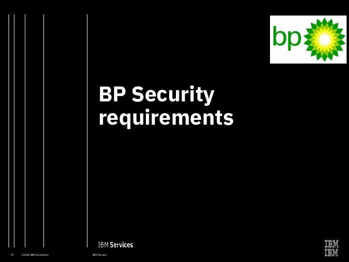 BP Security requirements