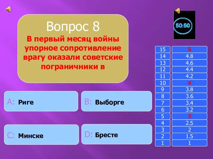 Вопрос 8 В первый месяц войны упорное сопротивление врагу оказали советские пограничники в