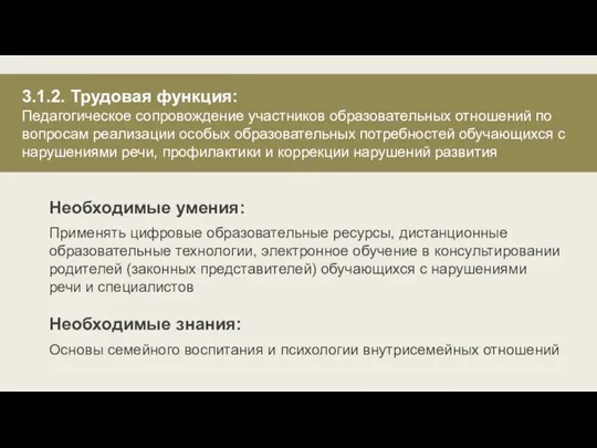 Необходимые умения: Применять цифровые образовательные ресурсы, дистанционные образовательные технологии, электронное