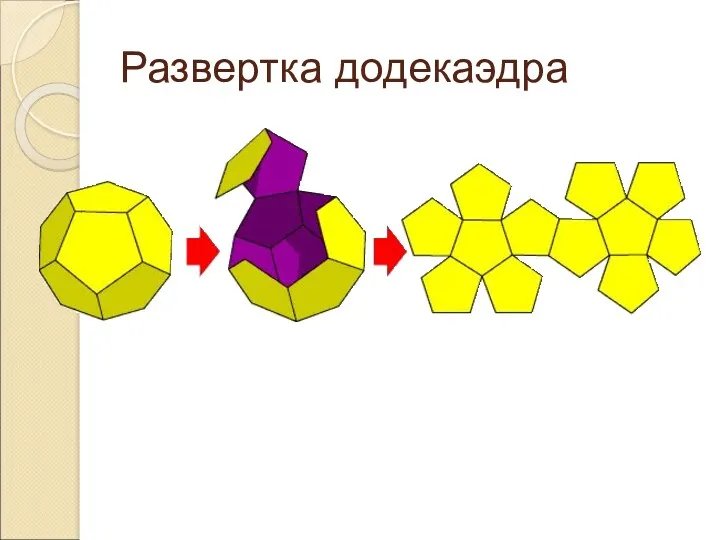 Развертка додекаэдра