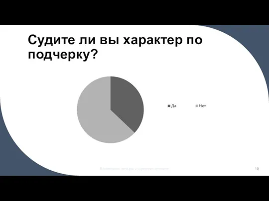 Судите ли вы характер по подчерку? Взаимосвязь почерка и характера человека