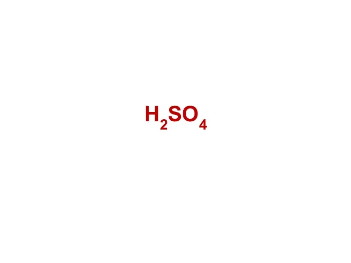 H2SO4