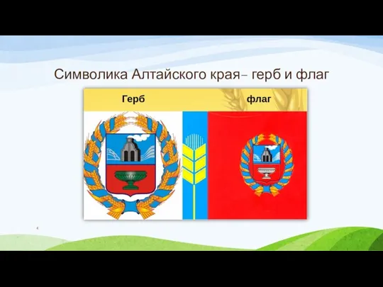 Символика Алтайского края– герб и флаг