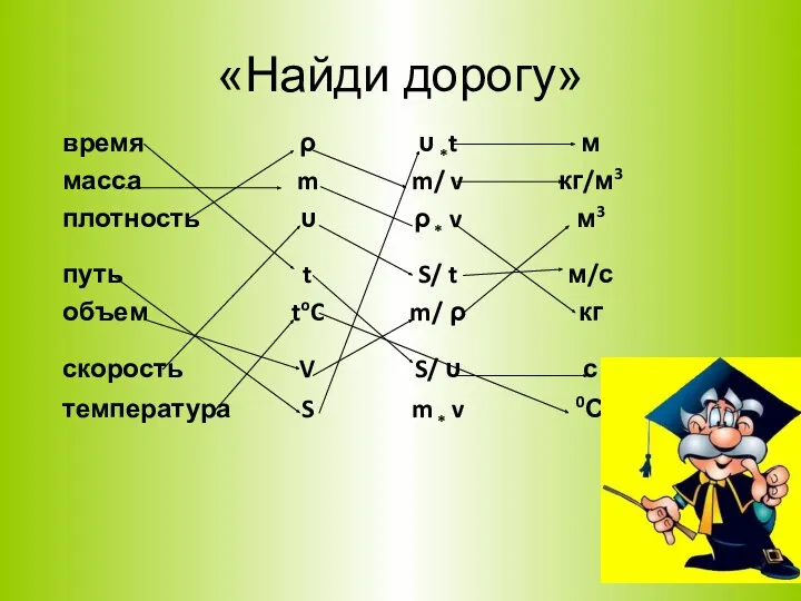 «Найди дорогу»