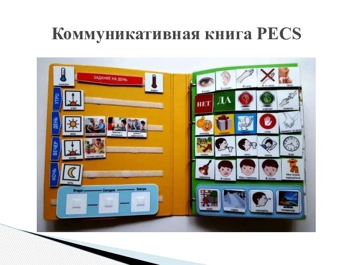 Коммуникативная книга PECS