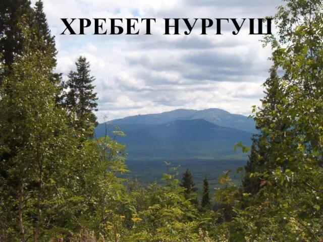 ХРЕБЕТ НУРГУШ