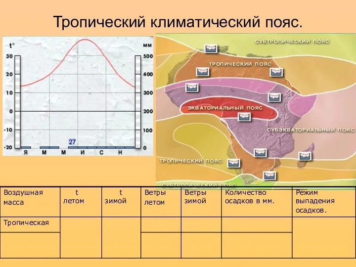 Тропический климатический пояс.