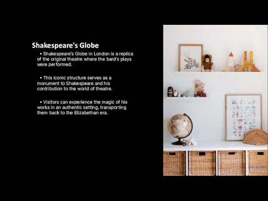 Shakespeare's Globe • Shakespeare's Globe in London is a replica