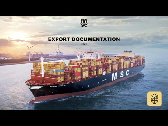 MSC. Export Documentation 2022