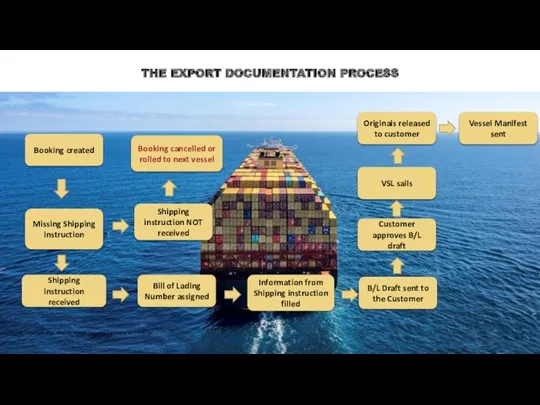 THE EXPORT DOCUMENTATION PROCESS © Copyright MSC Mediterranean Shipping Company