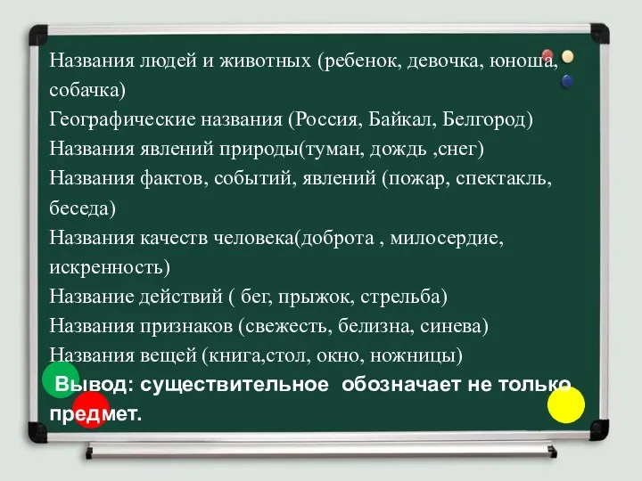 . Названия людей и животных (ребенок, девочка, юноша, собачка) Географические