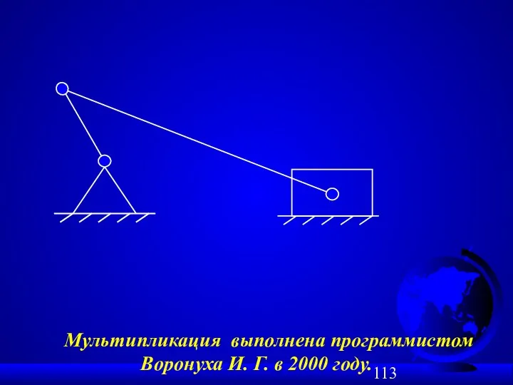 Мультипликация выполнена программистом Воронуха И. Г. в 2000 году.