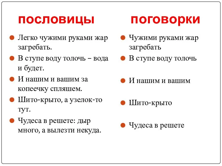 пословицы поговорки Легко чужими руками жар загребать. В ступе воду