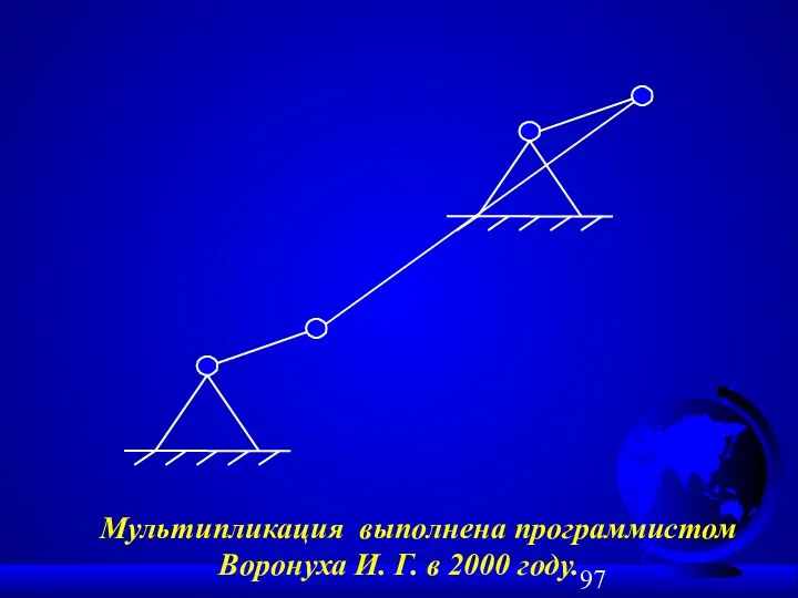 Мультипликация выполнена программистом Воронуха И. Г. в 2000 году.