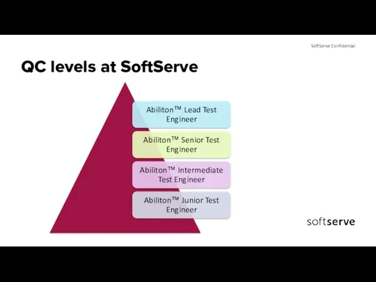 QC levels at SoftServe