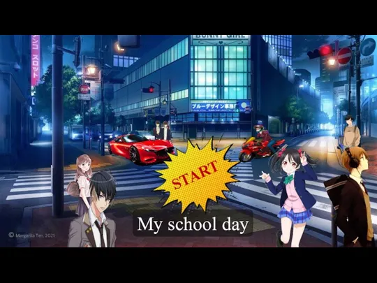 My school day. What school do you go to?