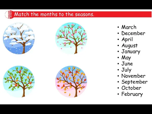 March December April August January May June July November September