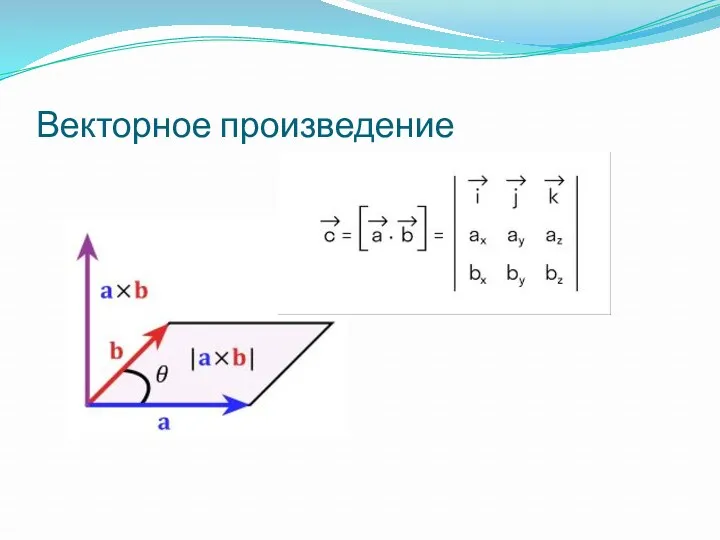 Векторное произведение