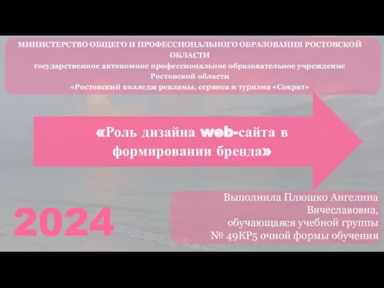 МИНИСТЕРСТВО ОБЩЕГО И ПРОФЕССИОНАЛЬНОГО ОБРАЗОВАНИЯ РОСТОВСКОЙ ОБЛАСТИ государственное автономное профессиональное образовательное учреждение Ростовской