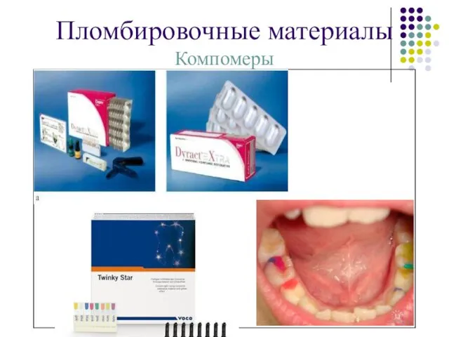 Пломбировочные материалы Компомеры