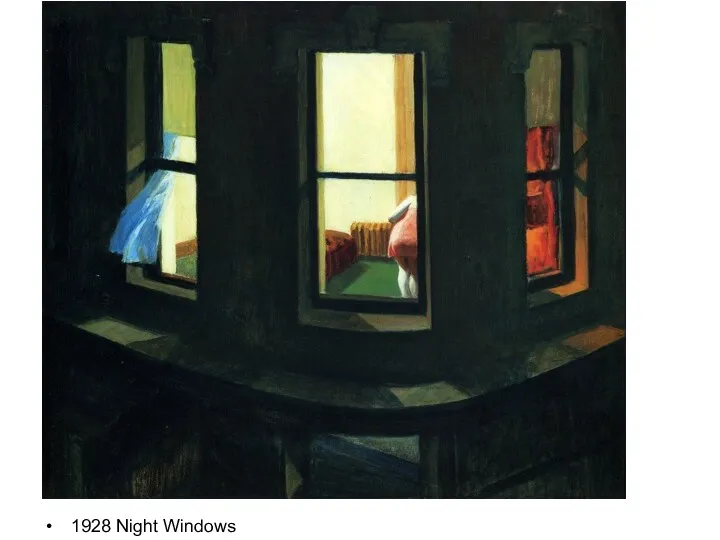 1928 Night Windows