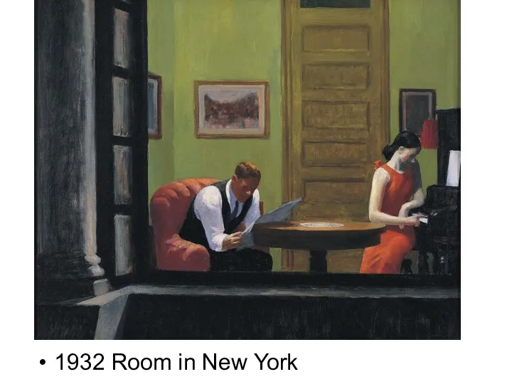 1932 Room in New York