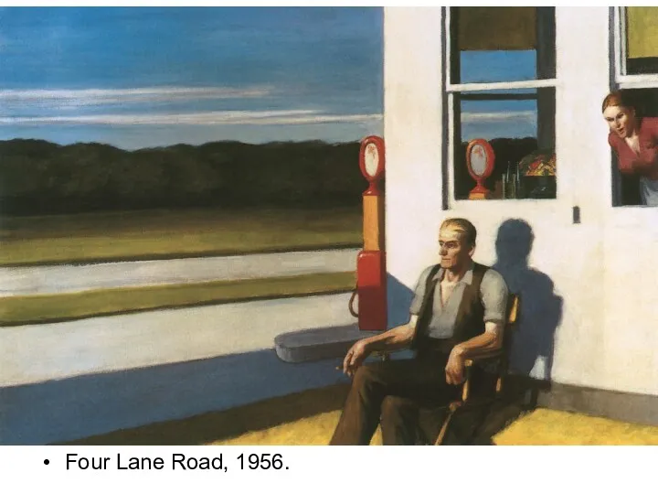 Four Lane Road, 1956.