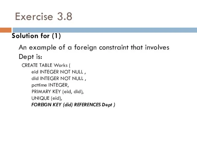 Exercise 3.8 Solution for (1) An example of a foreign