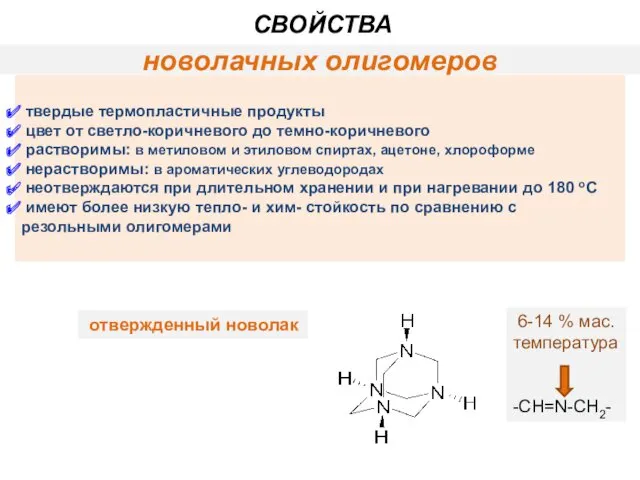 новолачных олигомеров твердые термопластичные продукты цвет от светло-коричневого до темно-коричневого