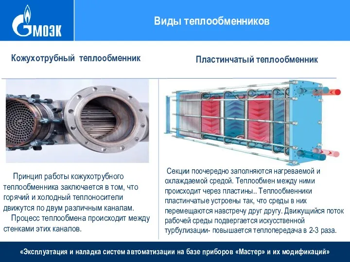 «Эксплуатация и наладка систем автоматизации на базе приборов «Мастер» и