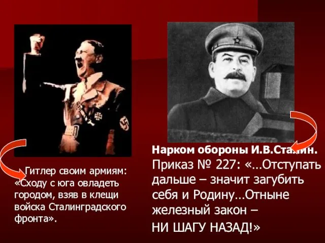 Гитлер своим армиям: «Сходу с юга овладеть городом, взяв в