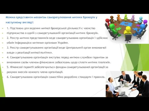 1. Підставою для ведення митної брокерської діяльності є членство підприємства