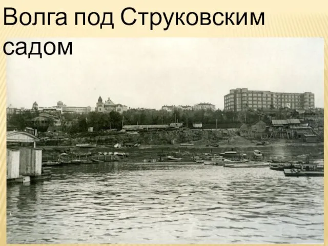 Волга под Струковским садом