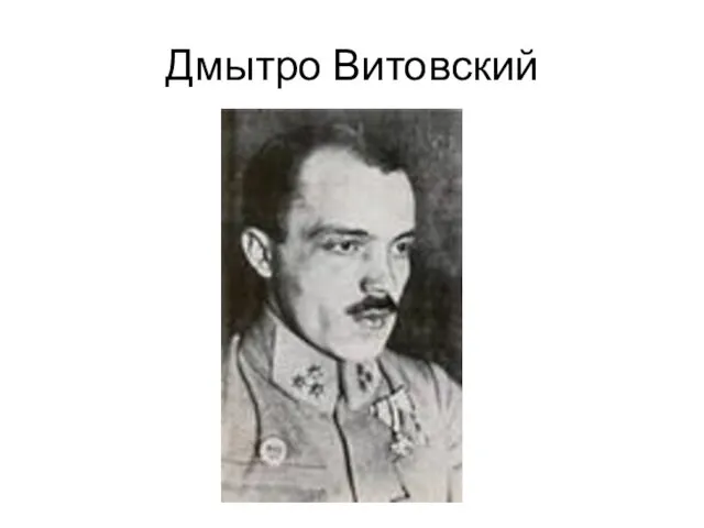 Дмытро Витовский