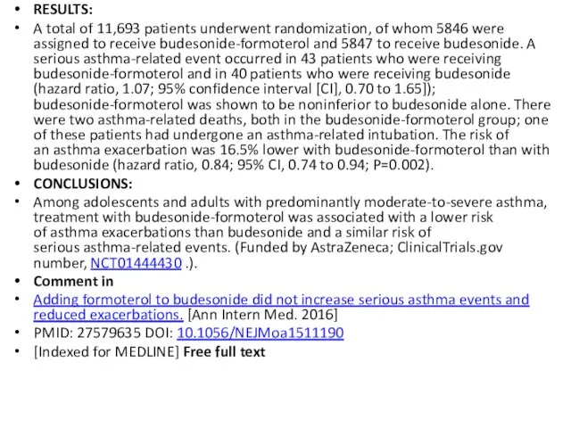 RESULTS: A total of 11,693 patients underwent randomization, of whom