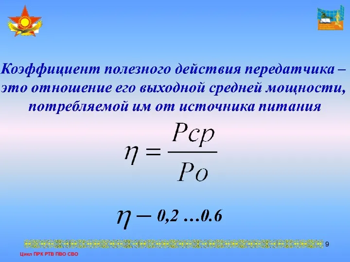 Цикл ПРК РТВ ПВО СВО