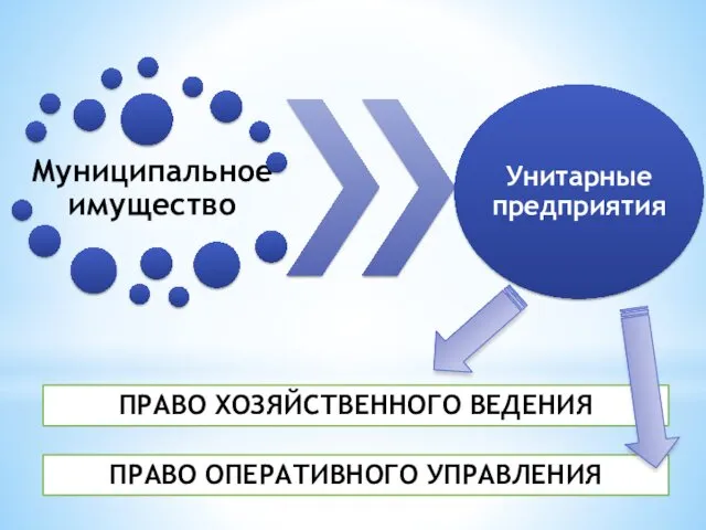 ПРАВО ХОЗЯЙСТВЕННОГО ВЕДЕНИЯ ПРАВО ОПЕРАТИВНОГО УПРАВЛЕНИЯ