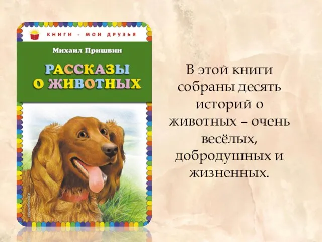 В этой книги собраны десять историй о животных – очень весёлых, добродушных и жизненных.